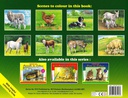 Kleurboek 30X23Cm, 8 in te kleuren prenten, Farm Animals to colour