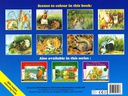 Kleurboek 30X23Cm, 8 in te kleuren prenten, Forest Animals to colour