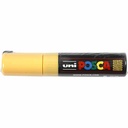 Posca Marker, straw yellow, afm PC-8K, lijndikte 8 mm, breed, 1 stuk