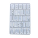 Siliconen mal - Alfabet 26 Hoofdletters (letter 52mm hoog)