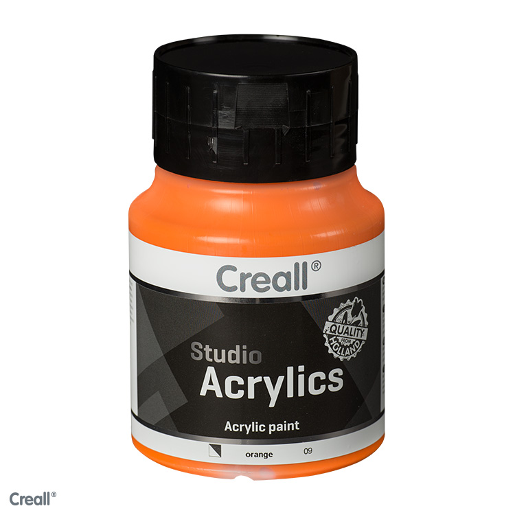 Creall Studio Acrylics 500ml Orange