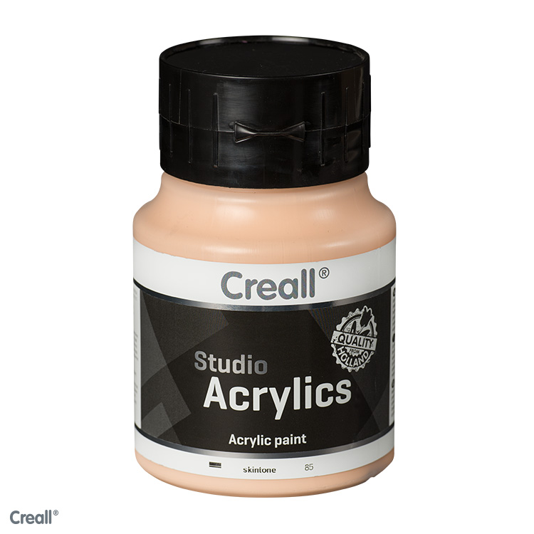 Creall Studio Acrylics acrylverf 500ml Huidskleur