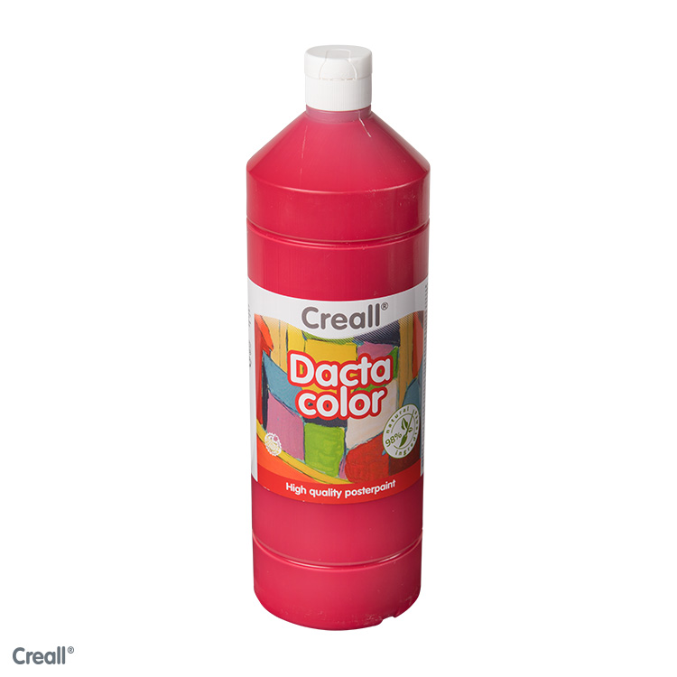 Creall Dactacolor, gouache, 1000ml, rouge clair