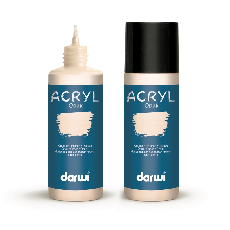 Darwi Acryl Opak acrylverf, 80ml, Anjer (425)