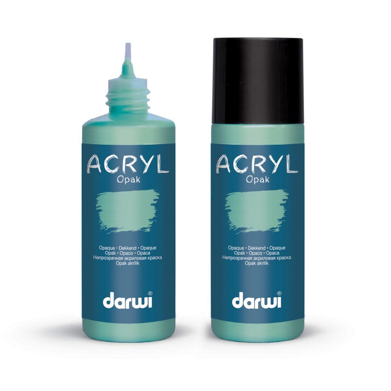 Darwi acryl opak 80 ml vert menthe