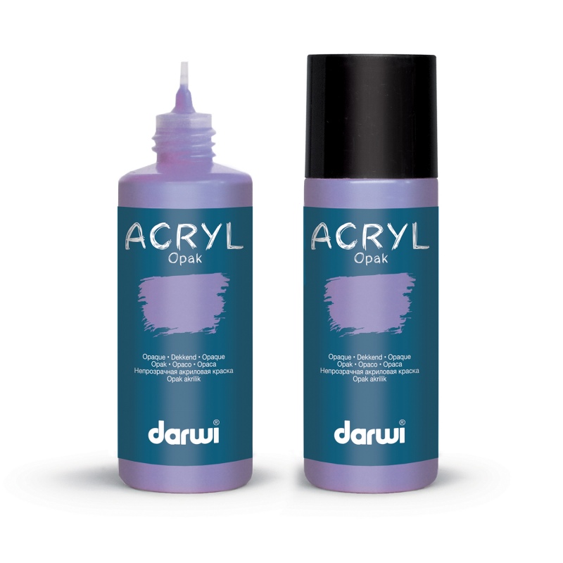 Darwi acryl opak 80 ml lilas