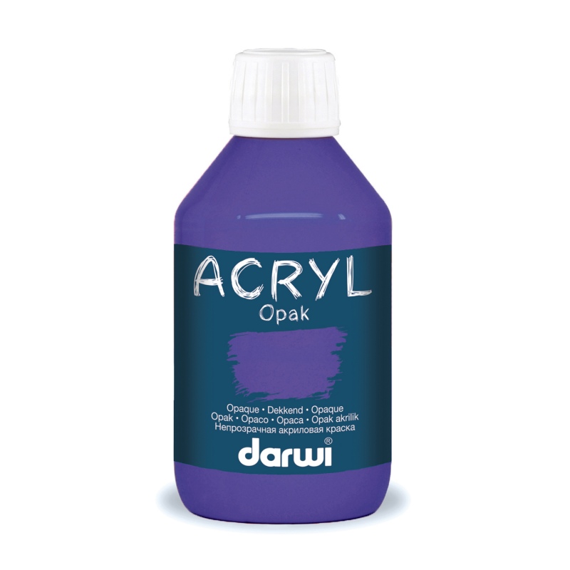 Darwi acryl opak 250 ml violet