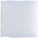 Mosaïques en verre, 10x10mm, 200g/300 pces, Blanc