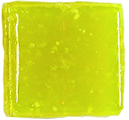 Mozaïek-glas tegels 200g, 10x10mm, 300 stuks, citroengeel