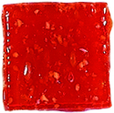 Mosaïques en verre, 10x10mm, 200g/300 pces, Rouge Vif