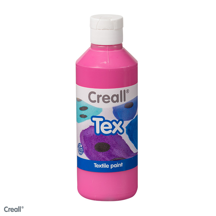 Creall Tex peinture textile, 250ml, cyclamen