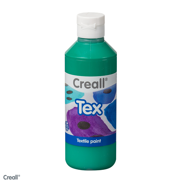 Creall Tex peinture textile, 250ml, vert