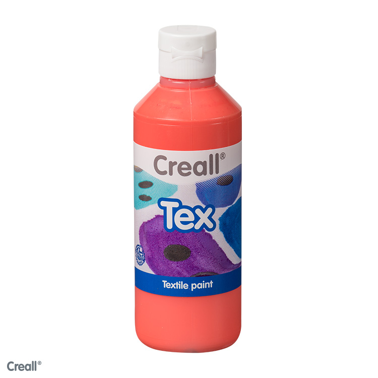 Creall Tex peinture textile, 250ml, orange