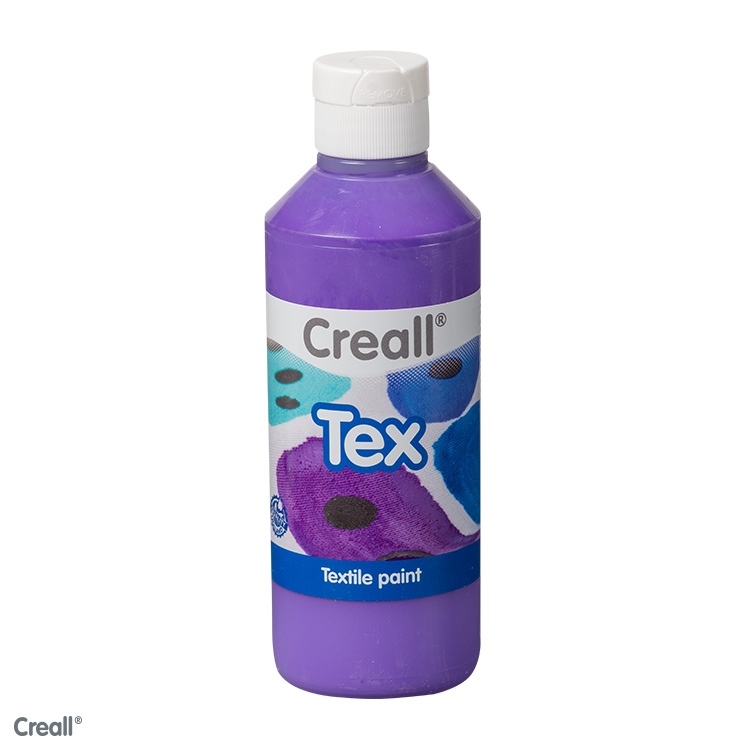 Creall Tex peinture textile, 250ml, violet