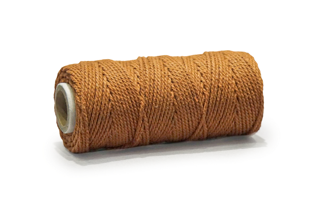 Corde cotton 2mm (DD), 200gr - 75m - Brun Clair