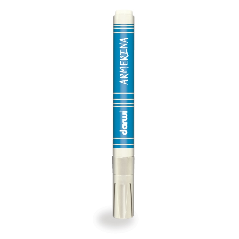 Darwi Armerina marqueur pointe 2 mm - 6 ml blanc