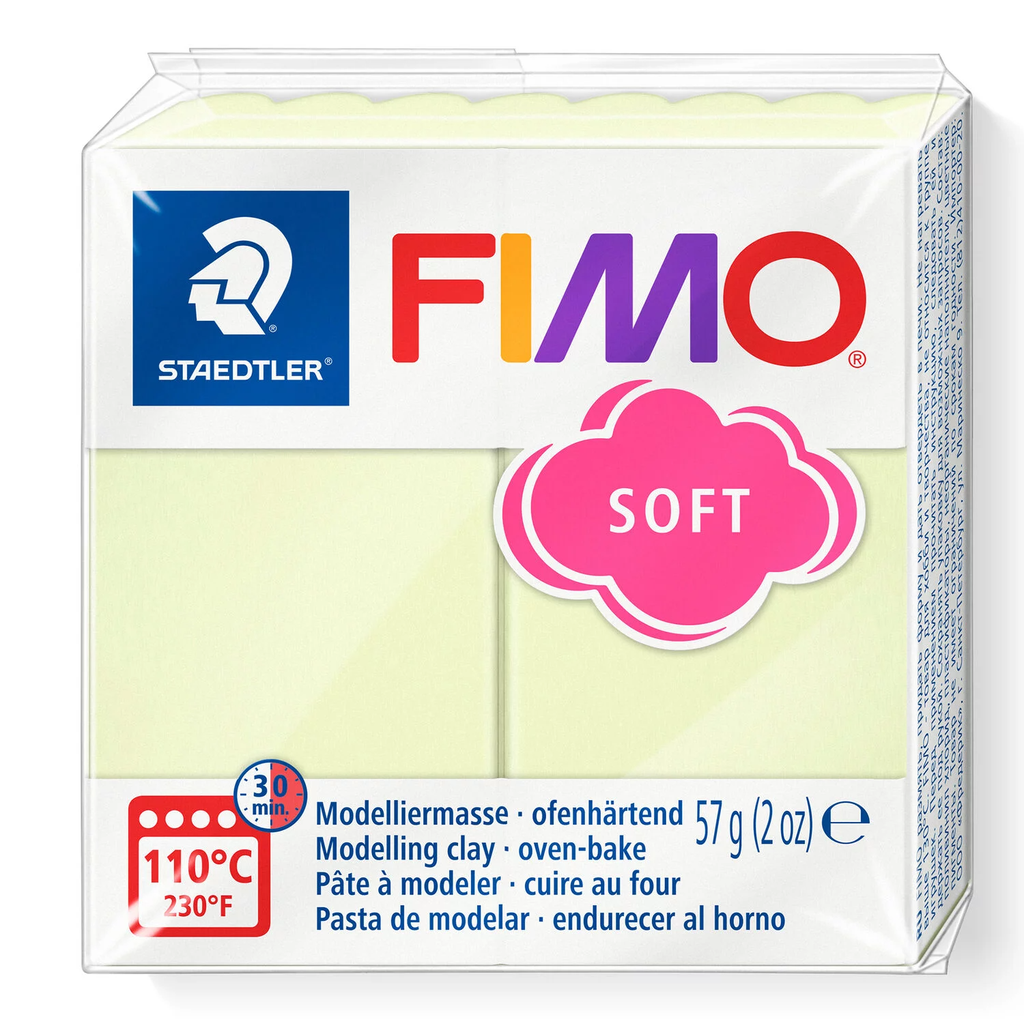 Fimo soft pâte à modeler 57g vanille