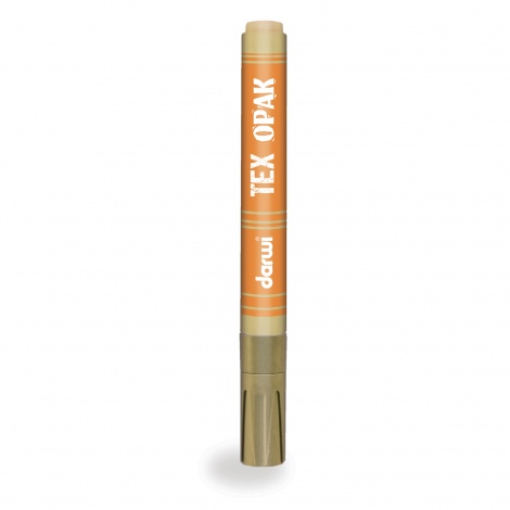 Darwi Tex Opak textielstift, 2mm, 6ml, goud (050)
