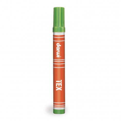 Darwi Tex feutres textiles 3mm, 6ml, vert clair (611)