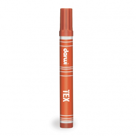 Darwi Tex textielstift, 3mm, 6ml, oranje (752)