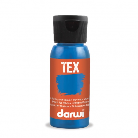 Darwi Tex textielverf, 50ml, Antiek Blauw (203)