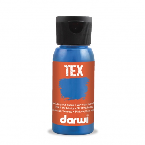 Darwi Tex textielverf, 50ml, Lichtblauw (215)