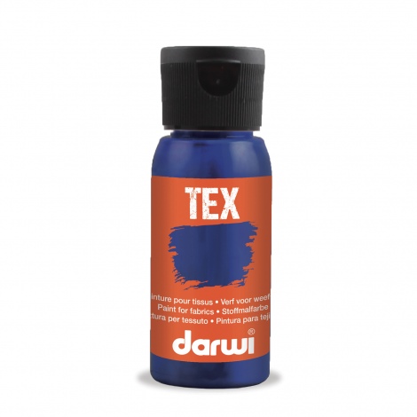 Darwi Tex textielverf, 50ml, Donkerblauw (236)
