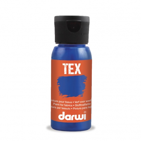 Darwi Tex textielverf, 50ml, Ultramarijnblauw (256)