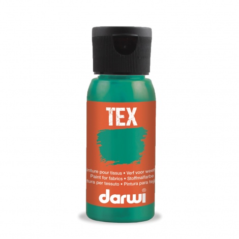 Darwi Tex textielverf, 50ml, Donkergroen (626)