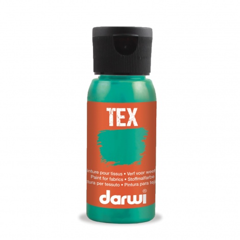 Darwi Tex textielverf, 50ml, Muntgroen (640)