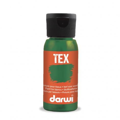 Darwi Tex textielverf, 50ml, Moosgroen (643)