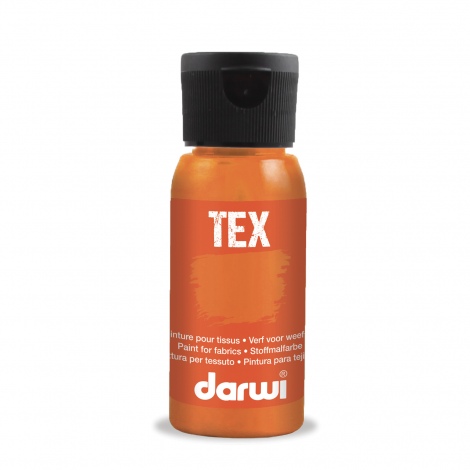 Darwi Tex textielverf, 50ml, Oranje (752)
