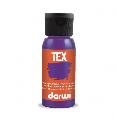 Darwi Tex textielverf, 50ml, Paars (900)