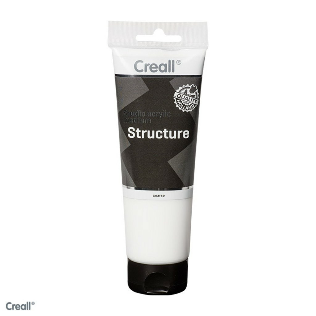 Creall Structure, effets de structure, coller, gros, 250ml