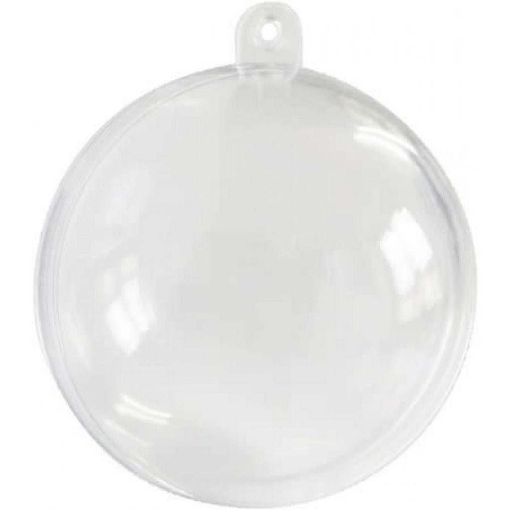 Boules Plastique 14 cm (2 demi-boules), 5 pièces