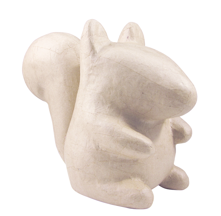 Décopatch Animaux moyen - Totem Ecureuil (17x9,5x12cm)