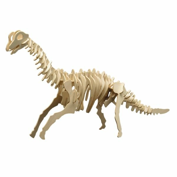 Bouwkit hout, Dino Brachiosaurus