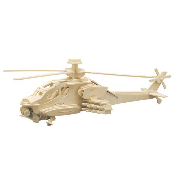 Bouwkit hout, Helikopter Apache