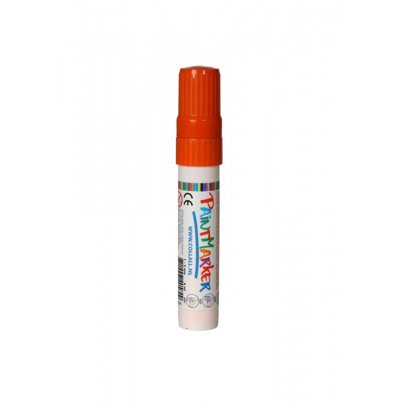 Chalk Marker - Krijtstift lijndikte 2-15 mm, 1 stuk - Oranje