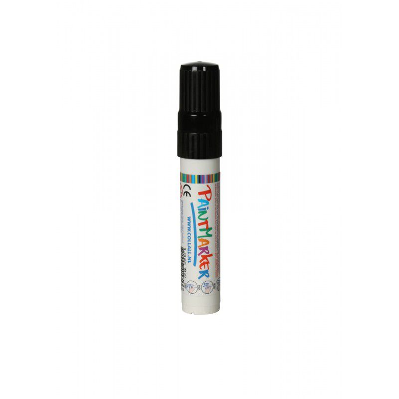 Chalk Marker - Krijtstift lijndikte 2-15 mm, 1 stuk - Zwart