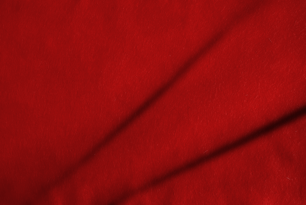 Feutre de bricolage (40% laine), largeur 180cm, épaisseur 1,5mm, 250gr/m, Rouge