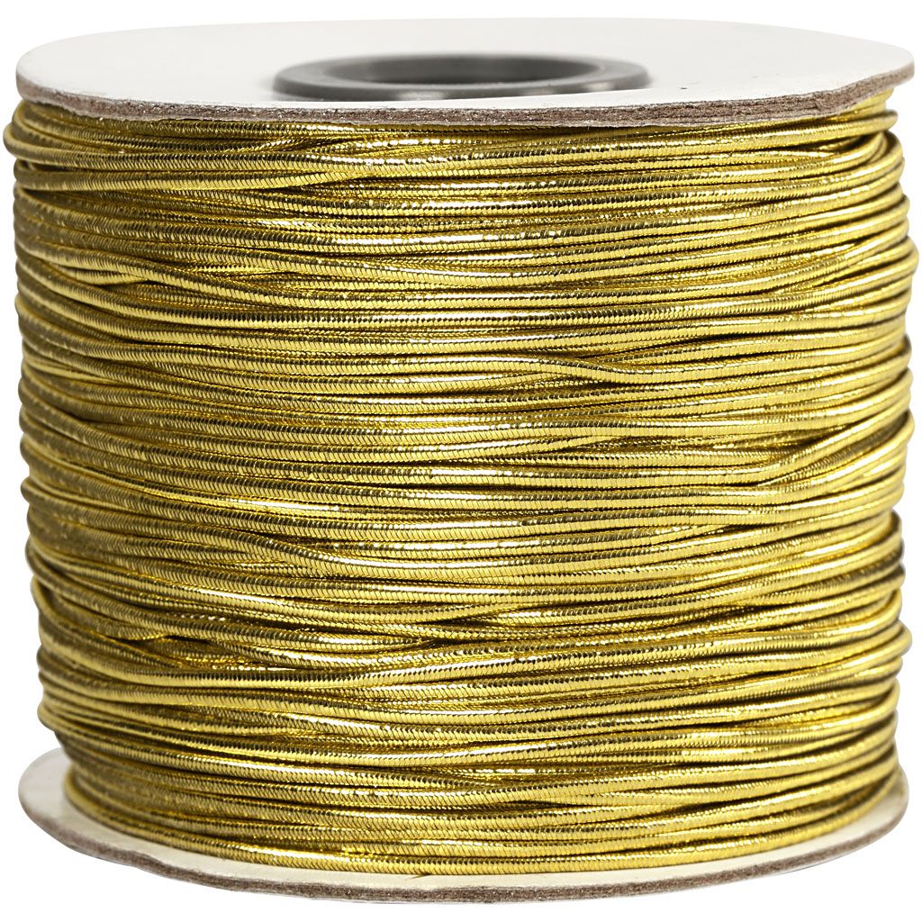Corde élastique 1,7 mm - 20m - Or