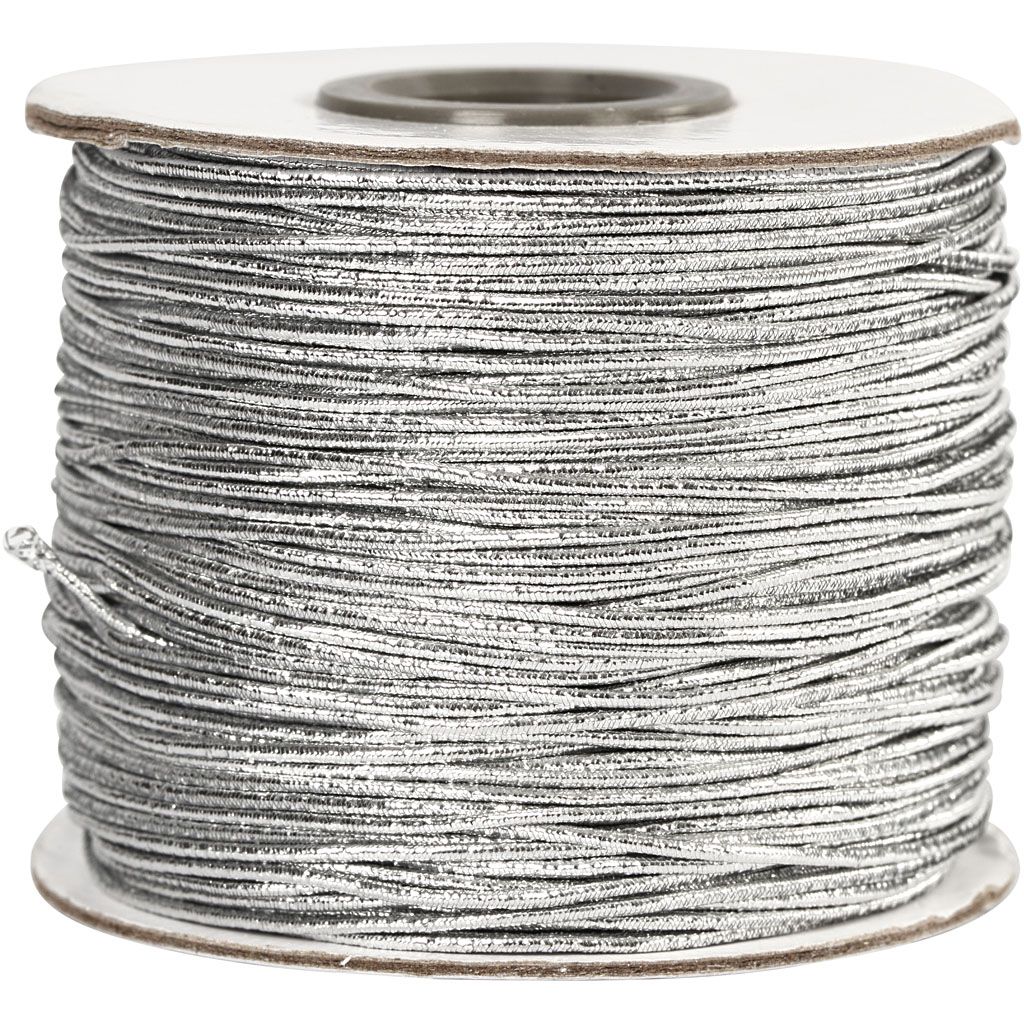 Corde élastique 1,7 mm - 20m - Argent