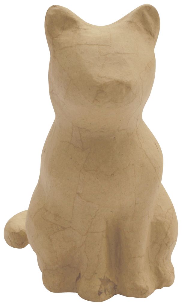 Décopatch SA figuur Zittende kat (13x9,5x15 cm)