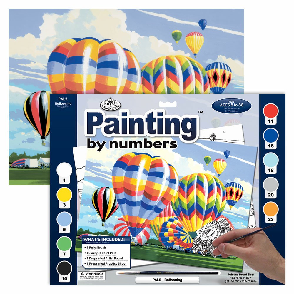 Painting by Numbers 286x390mm Adult, Ballooning