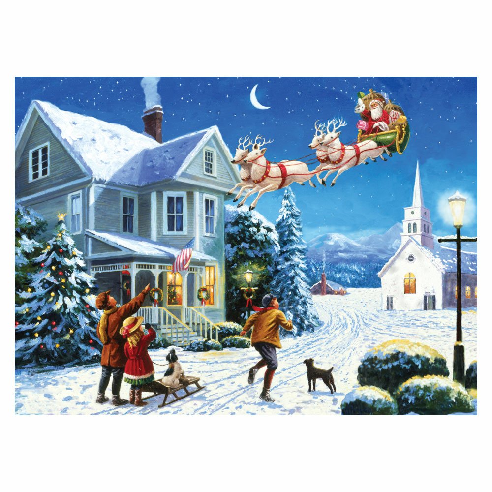 Painting by Numbers 286x390mm Adult, Santa's Here