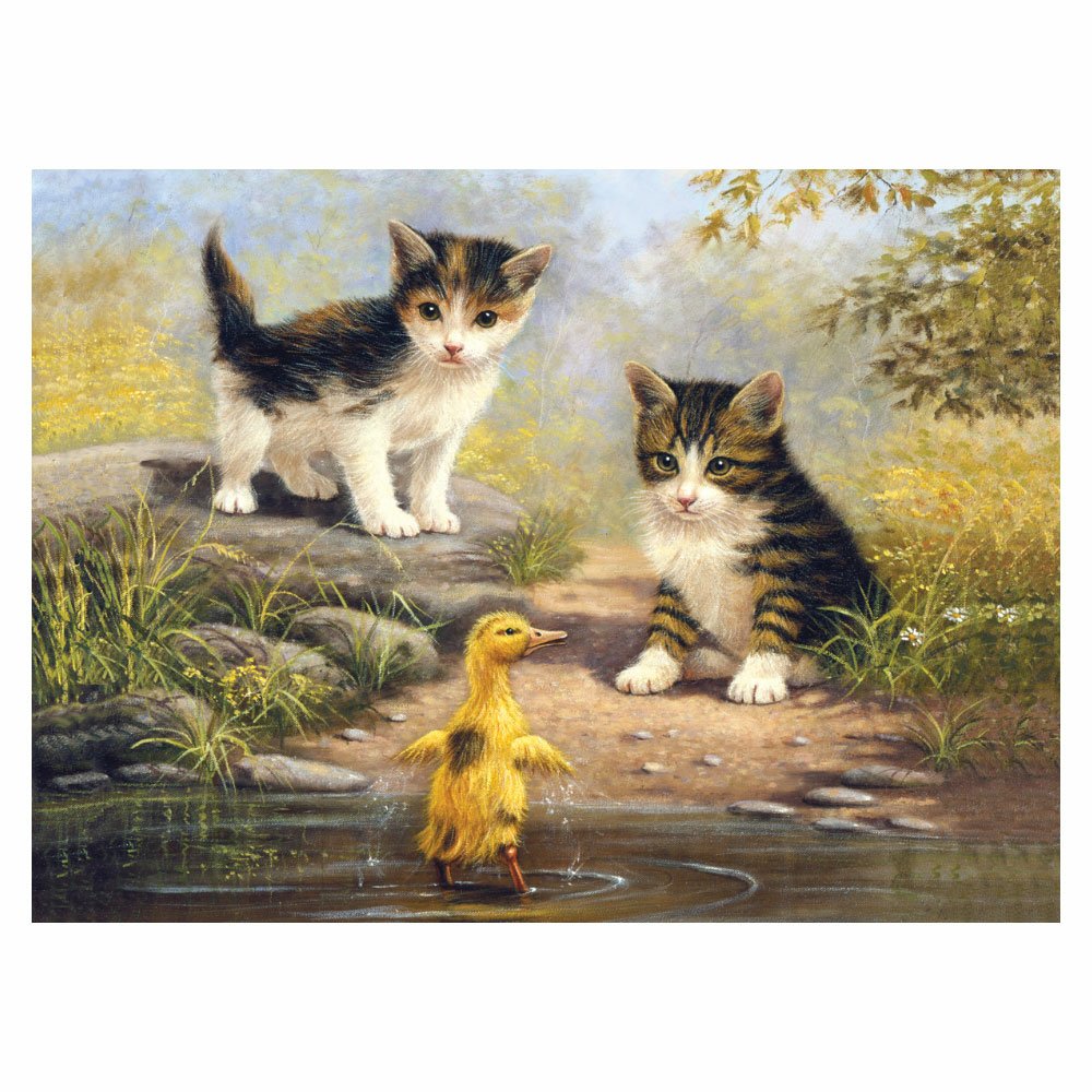 Painting by Numbers 286x390mm, Pond Pals