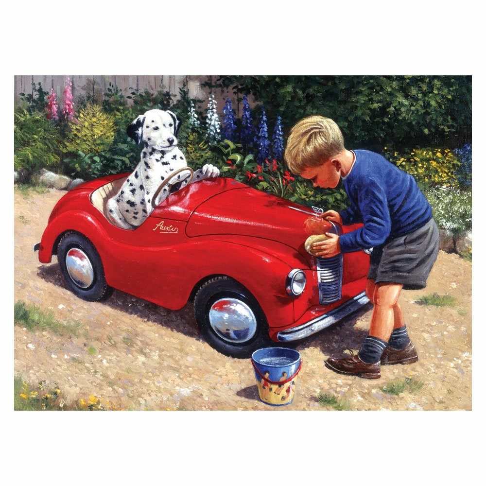 Painting by Numbers 286x390mm, Spot'S Car Wash