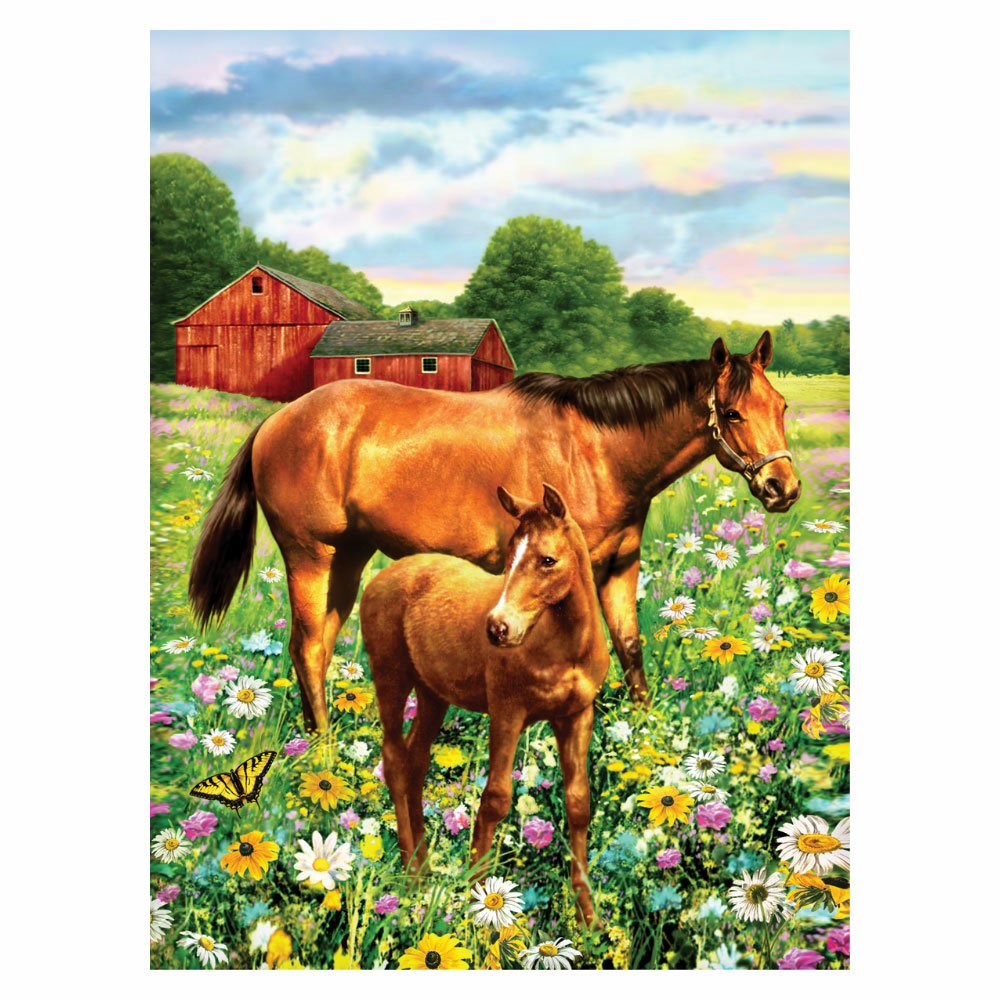 Painting by Numbers 225x305mm, Horse In Field