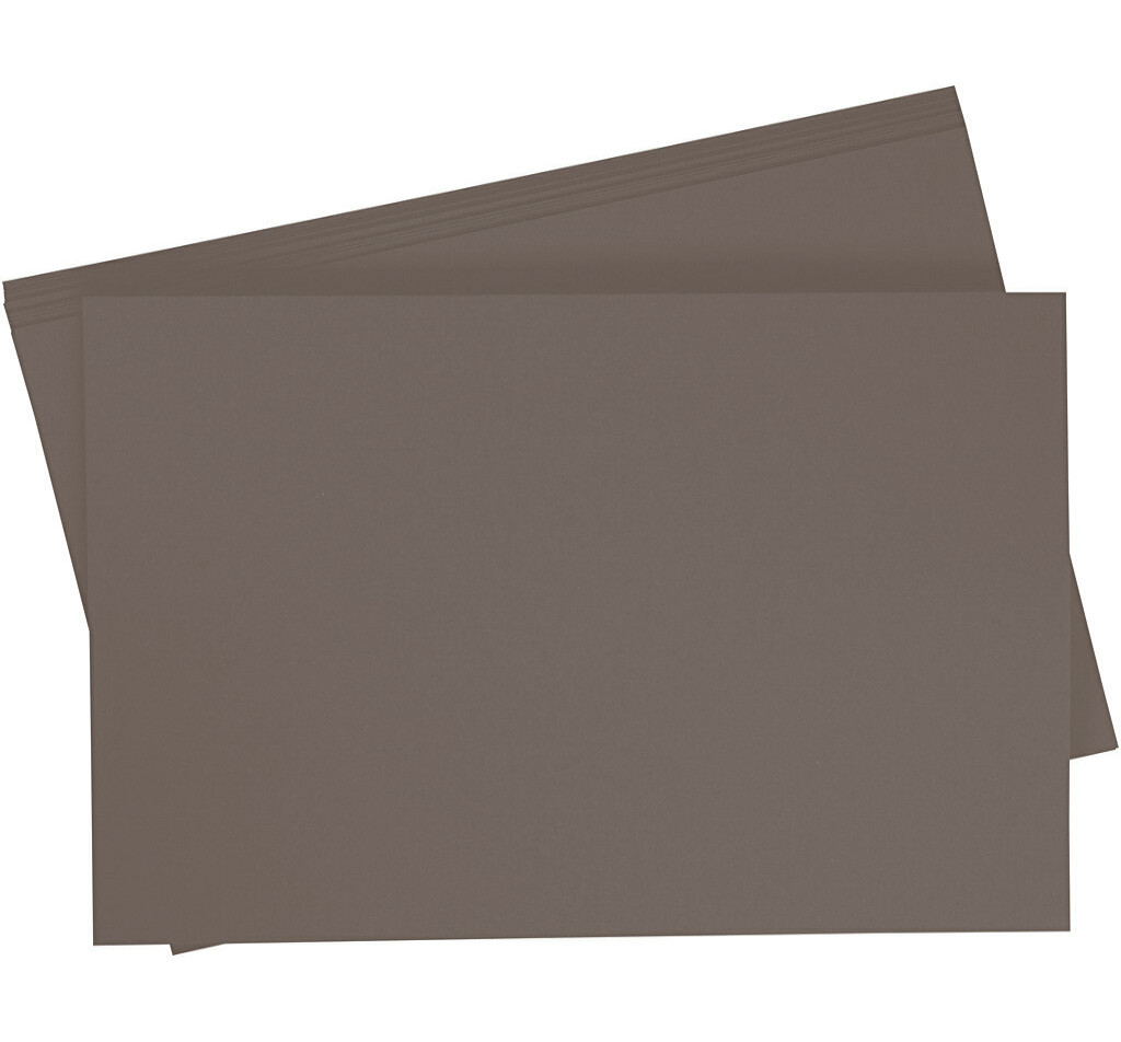 Carton photomontage 300g/m², 50x70cm, 10 feuilles, brun foncé